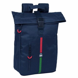 Benetton Sacoche PC portable Italy - Bleu