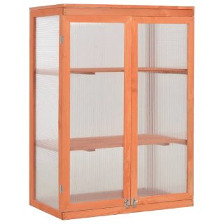 Vidaxl Serre Bois et PC 75x47x109 cm