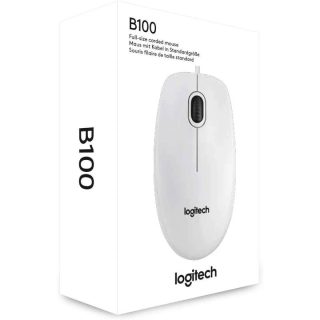 Logitech B100 Blanc - Filaire