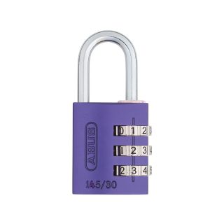 Abus Cadenas à code 30 mm - Violet 32