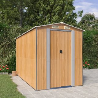 Vidaxl Marron clair 192x357x223 cm