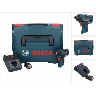 Bosch Visseuse à chocs - GDR 12V-110 - 2 batteries 3 0Ah - Sans fil - L-BOXX
