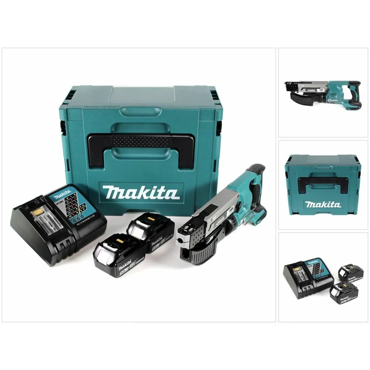 Makita DFR 550 RTJ 18 V Li-Ion Visseuse automatique