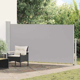 vidaXL Auvent latéral rétractable 170x300 cm Gris