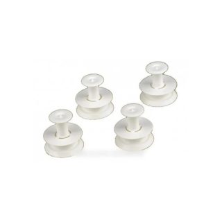 Whirlpool jeu de 4 roulettes panier supérieur lave-vaisselle
