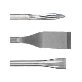Bosch Pack de 3 burins SDS+ pour béton et carrelage - 2607019159