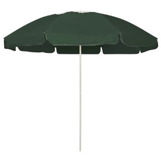 Parasol de plage vert 240 cm