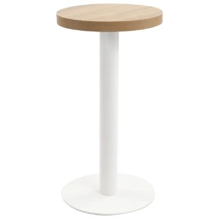 Vidaxl Table de bistro - Marron clair 40 cm