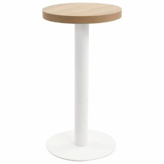 Vidaxl Table de bistro - Marron clair 40 cm