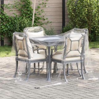 vidaXL Bâche transparente 2x2 m