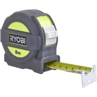 Ryobi Mètre ruban 8 m - Jaune