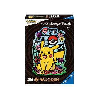 Ravensburger puzzle en bois Pokémon Pikachu - 300 pièces