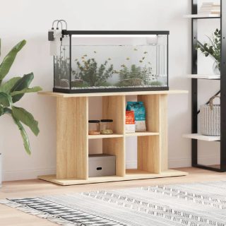 Vidaxl Support daquarium chêne sonoma 100x40x60cm bois dingénierie 833586