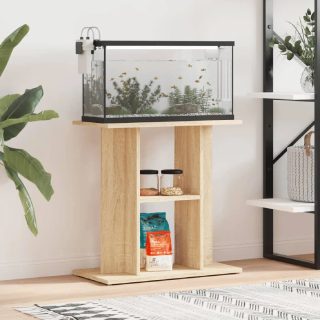 Vidaxl Support pour aquarium chêne sonoma 60x30x60cm bois dingénierie 833570