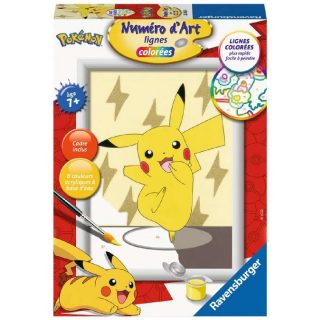 Ravensburger peinture par numéros Pikachu