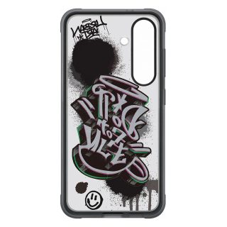 Samsung Coque Flip NFC pour Galaxy S25 Fond Écran Dynamique Personnalisable Noir