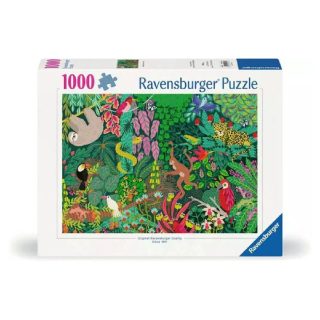 Ravensburger Puzzle 1000 pièces Forêt tropicale magique