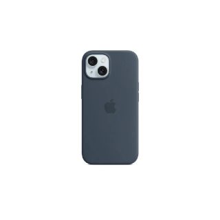Apple Silicone Case with MagSafe Bleu Orage Apple iPhone 15