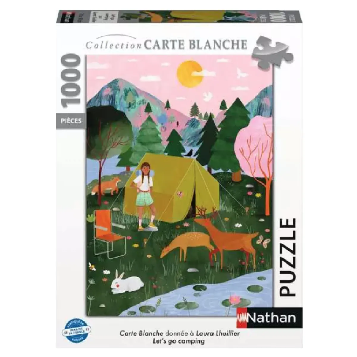 Nathan Puzzle 1000p - Let's Go Camping