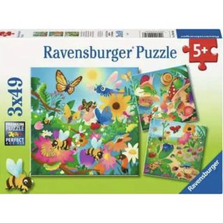 Ravensburger Puzzle 3x49 Monde des insectes