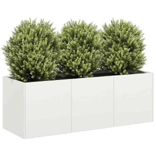 vidaXL Jardinière - Blanc