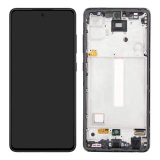 Samsung Bloc Complet pour Samsung Galaxy A52 et A52s Écran LCD Vitre Tactile Noir