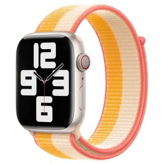 Apple Bracelet sport en nylon Sport Loop pour Watch 1 - 42 mm - 145 à 220 mm