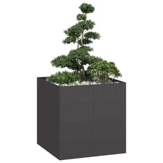 vidaXL Jardinière Noir