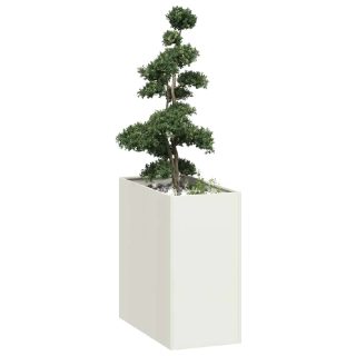 vidaXL Jardinière Blanc