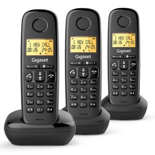 Gigaset Téléphone sans fil Basic 100 Duo Mains Libres