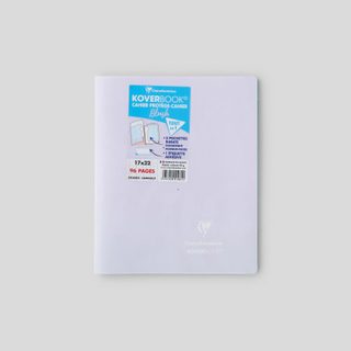 Clairefontaine cahier koverbook blush - 17x22cm 96 pages couleur aléatoire