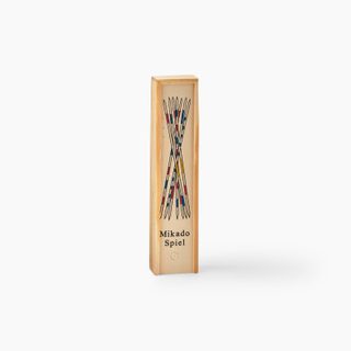 Kim play mikado jeu en bois plumier avec boite de rangement
