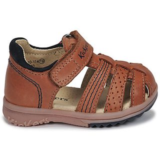 Sandales plates Kickers  PLATIBACK 