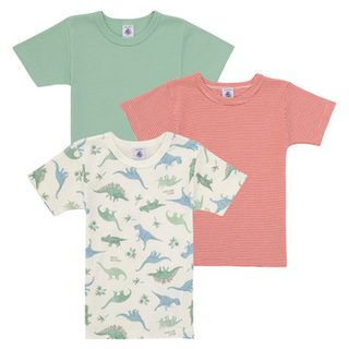T-shirt enfant Petit Bateau 3 TEE SHIRTS MC