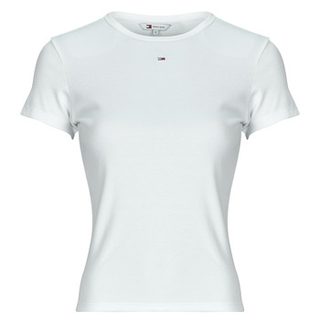 T-shirt Tommy Jeans  TJW SLIM ESSENTIAL RIB SS 
