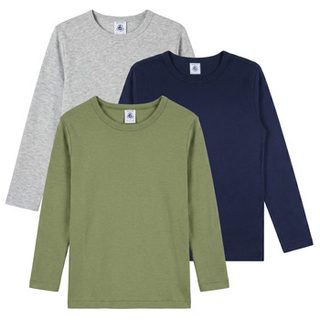 T-shirt enfant Petit Bateau TSML X 3