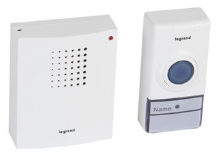 Kit carillon radio sans fils essentiel blanc LEGRAND 09425