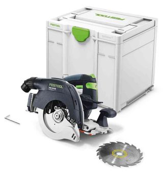 Scie circulaire à capot basculant 18 V HKC 55 EB-Basic (sans batterie ni chargeur) FESTOOL 576163