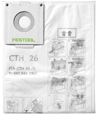 Sac filtre de sécurité FIS-CTH 26/3 FESTOOL 497541