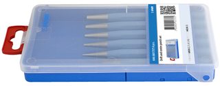 Jeu de 6 chasse-clous en boîte plastique UNIOR TOOLS 601737