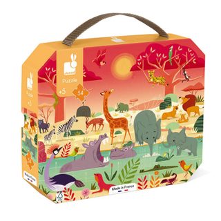 Janod Puzzle 54 Pièces Réserve Animalière