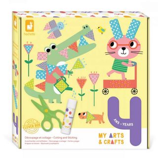 Coffret Créatif Découpage et collage - 4 ans - Juratoys - Janod