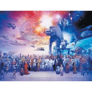 Ravensburger Puzzle 2000 pièces: L'univers de la saga Star Wars - France