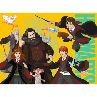 Puzzle 100 pièces XXL : Harry Potter et autres sorciers - Ravensburger - France