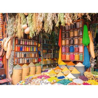 Puzzle 500 pièces : Marché aux épices Maroc - Ravensburger - France