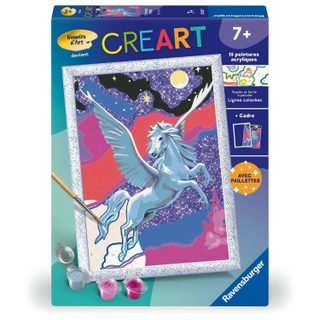 CreArt Kids 18x24cm : Etincelant Pegase - Ravensburger - Jeux France