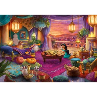 Clementoni Puzzle Ever After 500 pièces Princess Jasmine