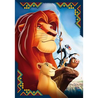 Clementoni Puzzle 104 pièces Le Roi Lion