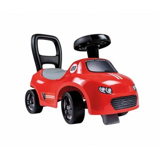 Smoby Porteur Enfant 2 En 1 Auto Rouge C Sous La Selle + Klaxon Des 10 Mois Fabrication Française pour garçon