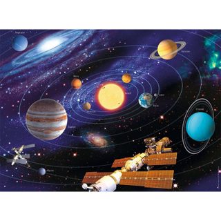 Nathan Puzzle 500 pièces du Système Solaire: Un Voyage Éducatif et Relaxant